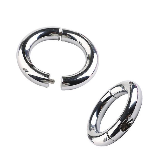 CHAO Anillo de temporizador físico de acero inoxidable en varios tamaños para un ejercicio saludable (2 piezas) = 40 mm-phwj