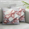 thumbnail image 3 of ONETECH  Christmas Pillow Covers , Farmhouse Christmas Decorative Throw Pillow Covers, Winter Holiday Home Decor for Xmas Throw Cushion Case for Sofa Couch Home Decor, 3 of 5
