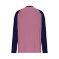 thumbnail image 4 of Womens Baseball Tee 3/4 Sleeve Fashion Crewneck Tops Color Block Blouse Casual Raglan Shirt, 4 of 5