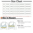thumbnail image 2 of Bigersell Wireless Cami Bra Women Printed Non-Underwire Seamless Ice Silk Front Buckle Vest-Style Underwear Women's Plus Size Tank Tops Bra, Style 3364, Beige 40B, 2 of 4