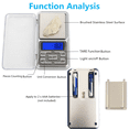 thumbnail image 4 of Digital Pocket Scales Gram Food Scale Capacity 500g Kitchen Portable Scale Small Mini Cooking Scale Lab Scale, 4 of 6
