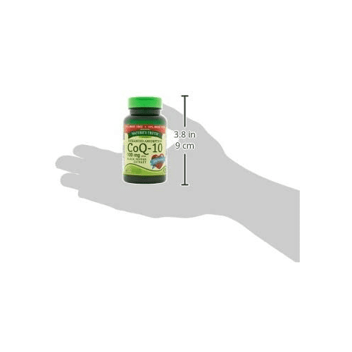 Nature's Truth Enhanced Absorption 100mg CoQ-10, Black Pepper, 50ct, 4-Pack