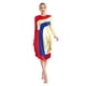 thumbnail image 4 of Vestidos de baile de adoración litúrgica para mujer, cuello simulado, manga larga, dobladillo curvo, coro, Ballet, danza lírica, vestido de actuación, 4 of 5