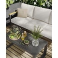 thumbnail image 2 of Set de Muebles de Aluminio para Exterior – Sofá de 3 Asientos y Mesa de Café – Cojines Gruesos Lavables – Balcón, Jardín y Terraza, 2 of 14