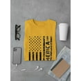 thumbnail image 3 of American 4Th Of July T-Shirt Men -Image by Shutterstock, Male 4X-Large, 3 of 4
