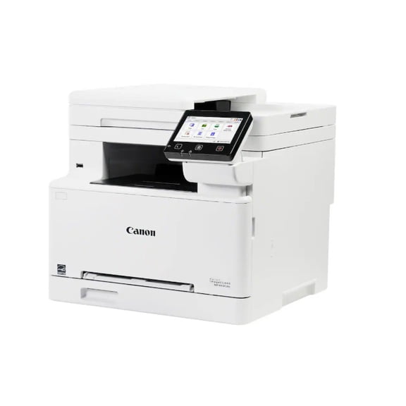 Restored Canon - imageCLASS MF663Cdw Wireless Duplex Color Laser All-In-One Printer with 50-Sheet ADF - White (Refurbished)