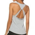 thumbnail image 6 of Sngxgn Lace Camisole Tank Tops for Women, Soft Stretch Ribbed Cotton(Grey,XL), 6 of 8