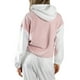 thumbnail image 3 of Jess por Meiko Sudaderas de Mujer de Manga Larga Oversized con Pompones y Cremallera XS Rosa, 3 of 6