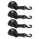 thumbnail image 2 of Naiovety Paquete de 4 ganchos de seguridad con ventosa para tienda de campaña, accesorios para trampas de amarre para equipaje, montaje de Type3 NO3, 2 of 6