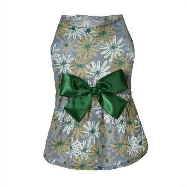 EIMELI Chiens Princesse Robes Été Petite Robe Florale Robes de Mariée Jupe York Vêtements pour Chien Chiot de Compagnie