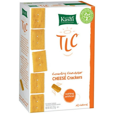 Kashi All Natural Country Cheddar Cheese Snack Crackers, 8 Oz.