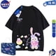 thumbnail image 1 of Camiseta Kawaii de Hello Kitty de Anime Sanrio Kuromi My Melody StellaLou, ropa informal de manga corta con estampado de algodón Y2K para parejas, 1 of 4