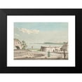 thumbnail image 2 of Jens Holm 24x17 Black Modern Framed Museum Art Print Titled - Copenhagen Seen from Gl. Lime Burner (1775 - 1857), 2 of 5