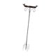 thumbnail image 4 of Baño para pájaros de metal, comedero para pájaros, de hierro, con 5 puntas y base de estaca, para balcón, jardín, patio trasero, terraza., 4 of 9
