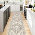 thumbnail image 7 of 2 x10ft Washable Hallway Runner Rugs, Non-Slip Soft Kitchen Rug Runner Laundry Room Rug, Vintage Floor Runner for Kitchen Entryway Laundry Room, 7 of 7