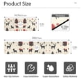 thumbnail image 3 of Yayeee Faucet Mat for Kitchen Sink 14.7" Diatomite Long Splash Guard Pad, Christmas Forest, 2 Pack, 3 of 7