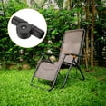 thumbnail image 6 of Uxcell Lounge Chair Seat Latch Hinge Fixed Catch Lock and Release for Camping Chair, Black Brown 2 Set, 6 of 6