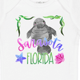 thumbnail image 4 of Inktastic Sarasota Florida Cute Swimming Manatee Boys or Girls Baby Bodysuit, 4 of 5