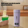 thumbnail image 5 of Water Bottle,Travel Electric Kettle Portable Small Mini Tea Coffee Kettle Water Boiler 350ml Water Heater With 4 Temperature Control 304 Stainless Steel, 5 of 9