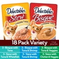 thumbnail image 2 of Hartz Delectables Bisque & Stew Lickable Wet Cat Treats Variety Pack, 18 Pack, 2 of 8