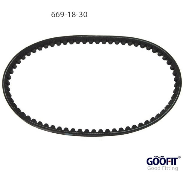 GOOFIT 669 18 30 Premium Drive Belt Replacement For 4 Stroke 139QMB GY6  49cc 50cc Moped Scooter