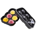 thumbnail image 3 of 6 holes ice cream balls ice cube mold Ice ball mold for round ice cubes- Ice Ball Mold, 3 of 4