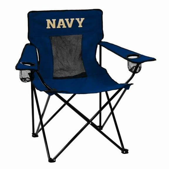 Logo Brands 249-12E-D Naval Academy Navy Elite Chair