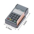 thumbnail image 5 of Joernso 1:12 Dollhouse Ornament Realistic Mini Credit Card Machine Exquisite Details Scanner for Dollhouse Decoration, 5 of 7