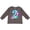 Charcoal Grey, variant on Inktastic Second Birthday Mermaid Girls Long Sleeve Toddler T-Shirt