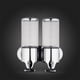 thumbnail image 2 of Inteprter Dispensador de jabón de ducha doble de acero inoxidable, soporte suave, caja de plástico Manual, accesorios de baño, suministros para el hogar Juegos de accesorios de baño Transparente Inteprter HA011287-01B, 2 of 6