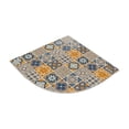 thumbnail image 4 of Alfombrilla de ducha de esquina Strade Fareast Limited Azul Naranja 60 cm x 60 cm, 4 of 8