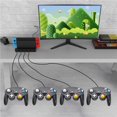 thumbnail image 3 of Concentrador De Interruptores Usb Con 4 Puertos De Controlador Gc Convertidor De Interruptores Base Adaptador De Interruptor Portátil Para Amantes De Los Juegos Guardurnaity EL012488-00, 3 of 6