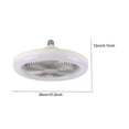 thumbnail image 4 of 30w Ceiling Fan With Integrated Lights E27 Remote Ceiling Lighting Bedroom Living Room Switch Contr, 4 of 5