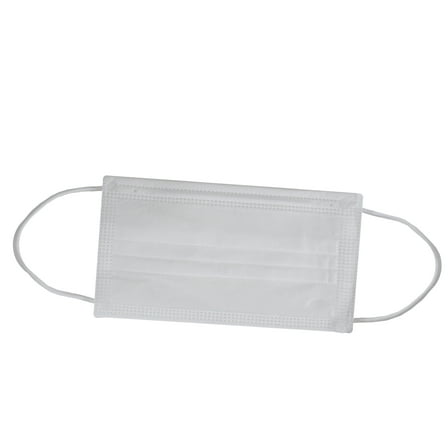 Northlight Individually Wrapped 3 Ply Disposable Dust Masks - White - 50ct