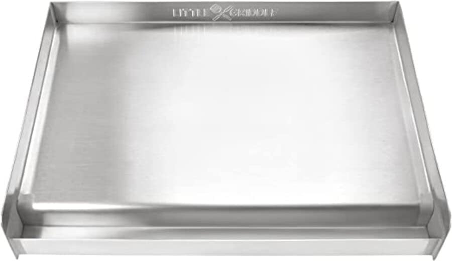 LITTLE GRIDDLE SizzleQ SQ180 100 Stainless Steel Universal Griddle