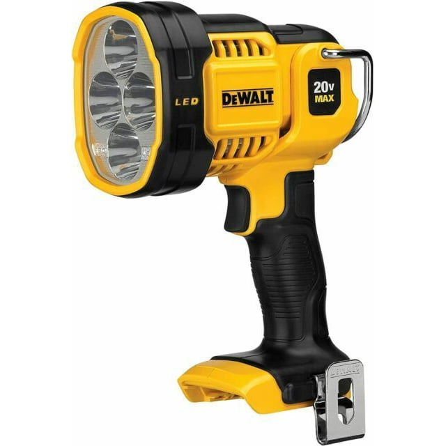 DEWALT DCL043 20 Volt MAX Job Site LED Spotlight - Yellow (Body Only)