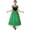 Green, variant on Joyfy Women Princess Costume, Green Dress Fairy for Halloween Costume Party Dress up Role Play M-XXL