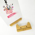 thumbnail image 4 of Zootealy Card Holder Bamboo Card Holder Table Accessories Card Holder Table Stationery Box - Photo Card Holder Organizer Nature Photo Card Holder, 4 of 6