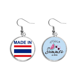 thumbnail image 1 of en tailandia, país de amor pendientes de sandía verano lóbulo desgaste Unbranded M, 1 of 3