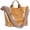 Brown 2, variant on Women's Large PVC Tote Bag Letters Print Handbags Paper  Bag Clear Shopping Hobo Bag