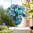 thumbnail image 4 of Hanging Stained Acrylic for Windows,Monstera Plant Acrylic Window Hanging,Colorful Plant Pot Hanging Decor,Indoor Room Wall Hanging Ornament,Window Art Hanging for Home Plant Lovers, 4 of 6