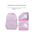 thumbnail image 5 of KAMUGO Backpacks for Girls with Lunch Bag & Pencil Case,Ergonomic School Backpacks (Purple), 5 of 9