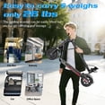 thumbnail image 5 of Electric Scooter for Adults - 350W Motor 10" Solid Tires, up to 19MPH E-Scooter with Dual Suspension for Commuting, 5 of 7