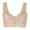 Beige, variant on Sngxgn Wireless Bras for Women,Comfortable Seamless Bra Bralettes Adjustable Straps Everyday Bra(White,M)