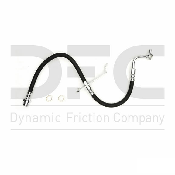 Front Right Dynamic Friction Company Brake Line Hose 350-21038 For 2014-2016 Kia Cadenza