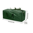 thumbnail image 3 of Xihbxyly Bolsa para Árbol de Navidad, Cierre de Cremallera Duradero, Tela de Poliéster Resistente, Gran Capacidad para Árbol y Accesorios, Protección para Decoración Navideña, Ideal para Uso Doméstic, 3 of 6
