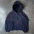 thumbnail image 1 of Sudadera con capucha con estampado de letras de hip hop y espuma para hombre, ropa Harajuku, sudadera informal de manga larga de gran tamaño Y2k, 1 of 1