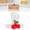 Cherry, variant on ZOURIH 2 Pcs Cute Cartoon Snack Bag Clips Set with Strawberry Designs - Food Bag Clips for Chips Sealable Pouch for Kitchen Storage and organization,Strawberry