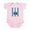 Petal Pink, variant on CafePress - Argentina Soccer Infant Bodysuit - Baby Light Bodysuit, Size Newborn - 24 Months