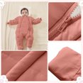 thumbnail image 3 of Generic Infant Toddler Boys Girls Snowsuit Cute Baby Bear Suit Newborn Winter Coat Warm Hooded Jumpsuit for Kids 0.5-3 Years, 3 of 7